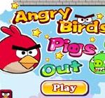 Angry birds pigs out