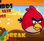 Angry birds save the eggs